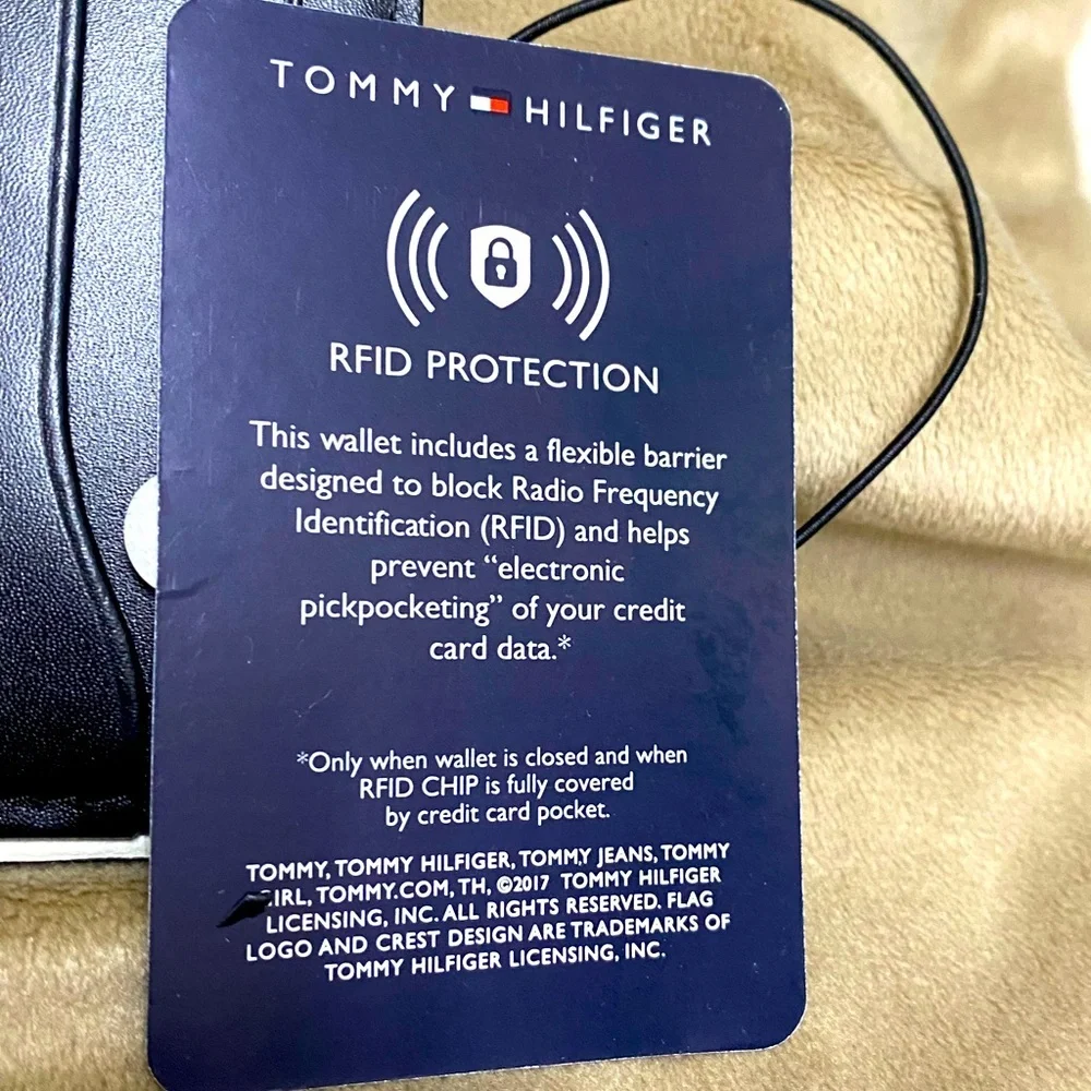 Tommy Hilfiger Leather Card/Wallet NEW